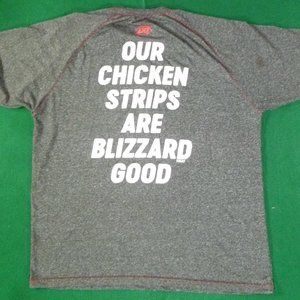 Dairy Queen Staff T-shirt Our Chicken Strips Are Blizzard Good